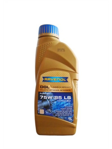 Масло трансмиссионное 75W-85 син. DGL LS RAVENOL (GL-5)  1л /кор.12шт/