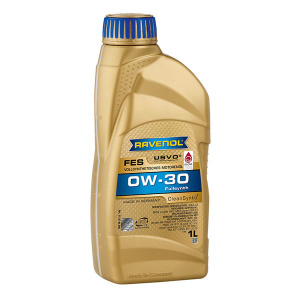 Масло моторное 0W-30 син. FES RAVENOL, 1л /кор.12шт/ (C2, BMW LL-12 FE, MB- 229.61)