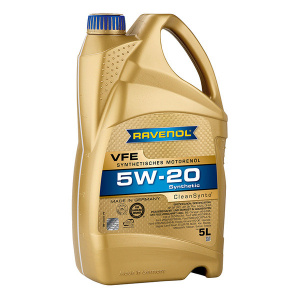 Масло моторное 5w-20 син. VFE RAVENOL 5л /кор.4шт/