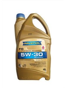 Масло моторное 5W-30 син. FO RAVENOL   4л /кор.4шт/