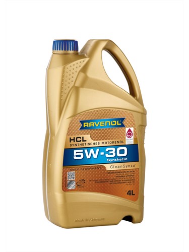 Масло моторное 5W-30 син. HCL RAVENOL   4л /кор.4шт/