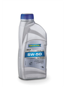 Масло моторное 5W-50 син. HVT High Viscosity Turbo Oil RAVENOL 1л /кор.12шт/ (A3/B4, SN/CF, MB229.1)