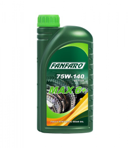 Масло трансмиссионное 75w140 син. Fanfaro MAX 6+  1л (GL-5) /кор.20шт/