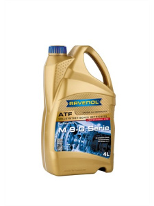 Масло трансмиссионное ATF M 9-G Serie RAVENOL син. 4л /кор.4шт/  (MB  236.17, ATF D971, MB 236.16)