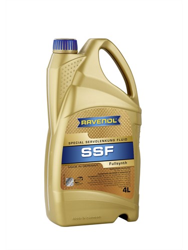 Жидкость ГУР SSF Special Servolenkung Fluid RAVENOL 4л /кор.4шт/  (CHF11S, CHF202,  ZF TE-ML 02K)