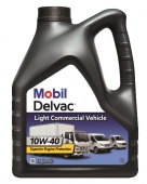 Масло моторное 10w40 п/син.Mobil Delvac LCV  4л. (API CG-4/CF-4/CF) /кор.4шт/