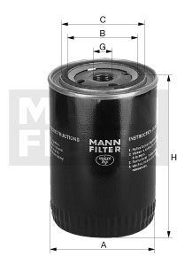 ФОМ MANN W 950/38 замена на W 950/47