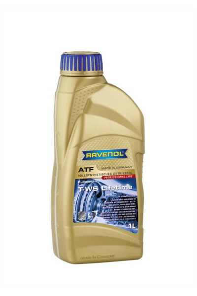 Масло трансмиссионное ATF T-WS Lifetime RAVENOL, син.  1л /кор.12шт/