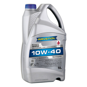 Масло моторное 10W-40 п/с Expert SHPD RAVENOL  5 л /кор.4шт/ (CI-4/SL, A3/B4, E4/E7, MB228.3, VDS-3)