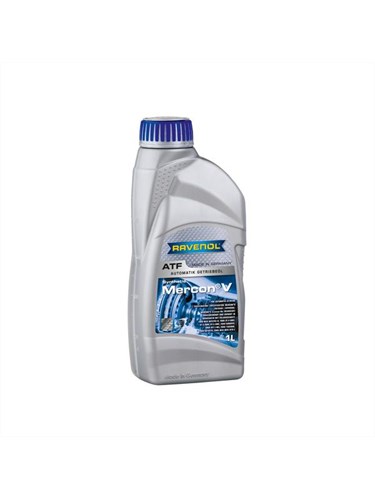 Масло трансмиссионное ATF MERCON V RAVENOL, син. 1л /кор.12шт/ (Ford MERCON® V, Ford WSS-M2C 195-A)