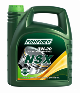 Масло моторное 0w20 син. Fanfaro NSX 4л (SP/GF-6A) /кор.4шт/