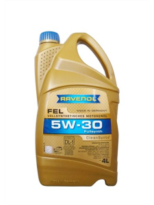 Масло моторное 5W-30 син. FEL  RAVENOL 4л /кор.4шт/
