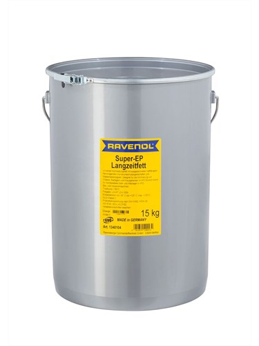 Смазка Super EP-Langzeitfett RAVENOL , мин.15 кг (DIN 51502 KP2K-30, ISO I6743-9: ISO-L-XCCFB2)