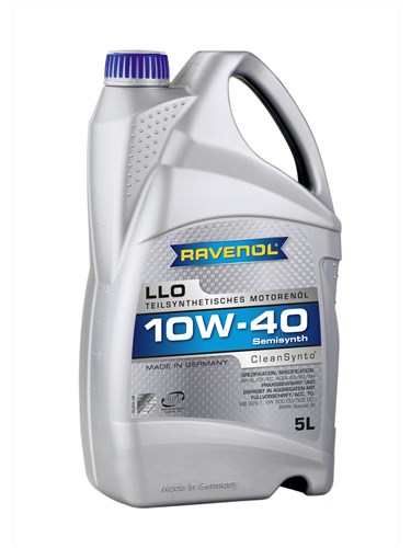 Масло моторное 10W-40 п/с LLO RAVENOL 5л /кор.4шт/