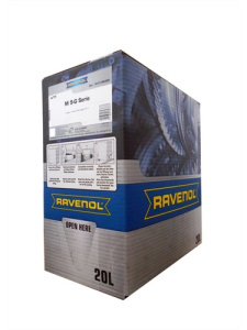 Масло трансмиссионное ATF M 9-G Serie RAVENOL син. 20л (экобокс)  (MB 236.17, ATF D971, MB 236.16)