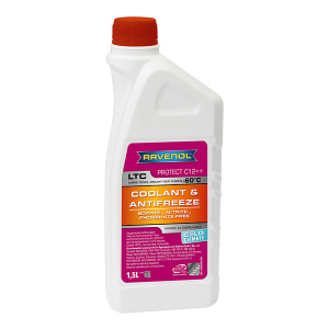 Антифриз LTC Protect C12++ COLD CLIMATE Premix RAVENOL -60°C (лила),  1,5л /кор.10шт/
