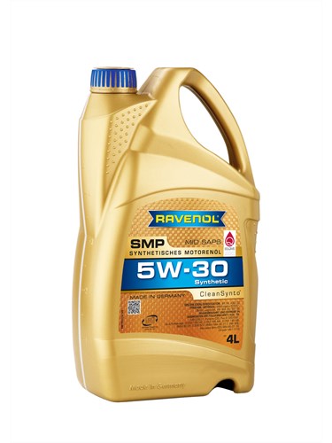 Масло моторное 5W-30 син. SMP RAVENOL   4л /кор.4шт/