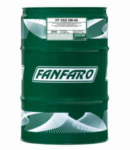 Масло моторное 5w40 син. Fanfaro VSX 60л (SN/CH-4/A3/B4)/под заказ