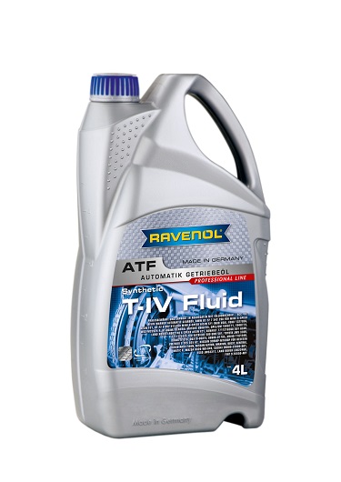 Масло трансмиссионное ATF T-IV Fluid RAVENOL, син   4л /кор.4шт/