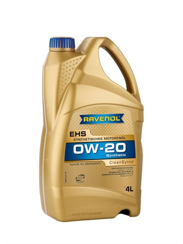 Масло моторное 0W-20 син. EHS RAVENOL 4л /кор.4шт/