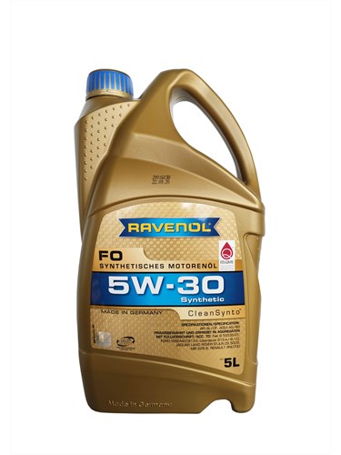 Масло моторное 5W-30 син. FO RAVENOL   5л /кор.4шт/
