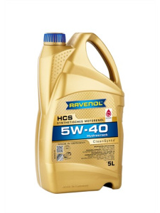 Масло моторное 5W-40 син. HCS RAVENOL  5л /кор.4шт/