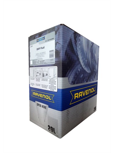 Масло трансмиссионное ATF 8HP Fluid RAVENOL син. 20л (экобокс)  (ZF серии 8HP и 9HP48)