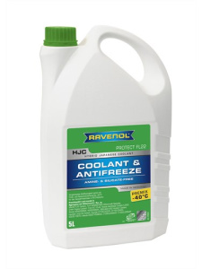 Антифриз HJC Hybrid Japanese Coolant PREMIX -40°C, 5л /кор.4шт/  (Ford WSS-M97 B55, Mazda FL22)
