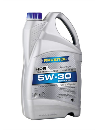 Масло моторное 5W-30 п/с  HPS RAVENOL 4л /кор.4шт/