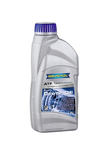 Масло трансмиссионное ATF Dexron D II RAVENOL, мин. 1л /кор.12шт/ (GM Dexron® II D, Allison C-4)