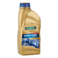 Масло трансмиссионное ATF AWD-TOR Fluid RAVENOL, син 1л /кор.12шт/ (VW G 055 145 A2, SAF-AG4 + FM)