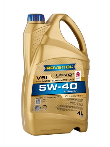 Масло моторное 5W-40 син. VSI RAVENOL   4л /кор.4шт/