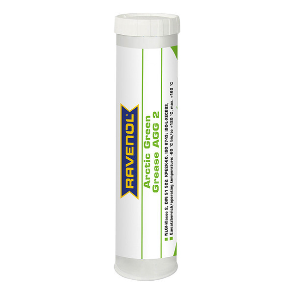 Смазка Arctic Green Grease AGG 2 RAVENOL, 400гр /кор.24шт/ (DIN 51502: KPE2K-60, ISO-L-XECEB2)