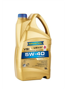 Масло моторное 5W-40 син. VSI RAVENOL   5л /кор.4шт/