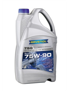 Масло трансмиссионное 75W-90 п/с Getriebeoel TSG RAVENOL 4л /кор.4 шт/ (GL-4)