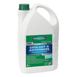 Антифриз HJC Protect FL22 COLD CLIMATE Premix RAVENOL -60C (зеленый), 5л /кор.4шт/