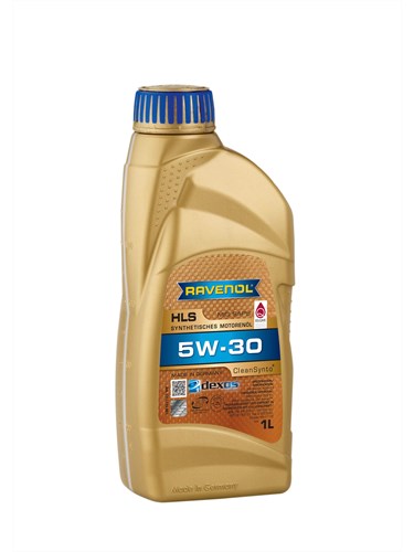 Масло моторное 5W-30 син. HLS RAVENOL  1л /кор.12шт/ (C3, SN/CF, GM dexos2™, VW 505 00 /505 01)