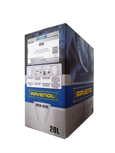 Масло моторное 5W-30 син. FDS RAVENOL 20л (экобокс) (SL/CF, A5/A7/B5/B7, Ford WSS-M2C 913-D, RN0700)