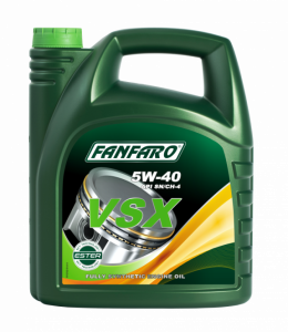 Масло моторное 5w40 син. Fanfaro VSX   5л (SN/CH-4/A3/B4) /кор.4шт/под заказ