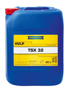 Масло гидравлическое Hydraulikoel TSX 32 (HVLP) RAVENOL, мин.  20л (DIN 51524-3, ISO 11158HV)