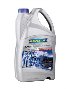 Масло трансмиссионное ATF MM SP-III Fluid син. 4л /кор.4шт/ (Mitsubishi ATF SP3, SP2 и SP Fluid)