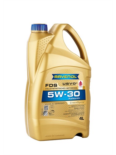 Масло моторное 5W-30 син. FDS RAVENOL  4л /кор.4шт/